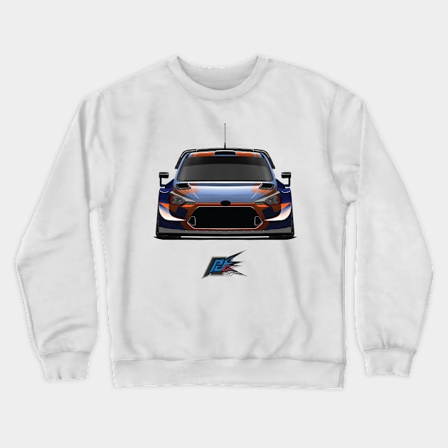 i20 wrc Crewneck Sweatshirt by naquash